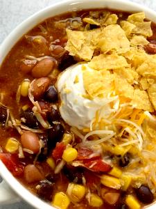 1 Cup Chicken Tortilla Style Soup, Rts, Canned