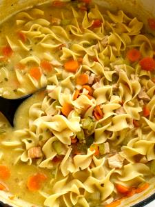 1 Cup Chicken W/Egg Noodles Soup, Rts