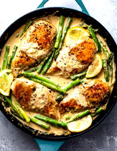 1 Cup Chicken With Asparagus
