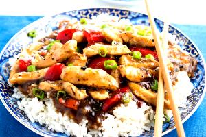 1 Cup Chicken With Black Bean Sauce