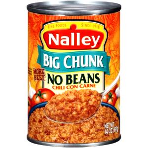 1 Cup Chili, Big Chunk, No Beans, Rts