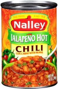 1 Cup Chili, Jalapeno Hot W/Beans, Rts