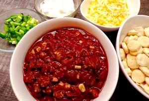 1 Cup Chili, Mild, No Added Salt