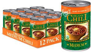 1 Cup Chili, Spice, Less Sodium, Vegan