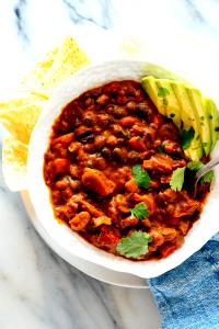1 Cup Chili W/ Vegetables, Medium, Vegan