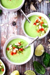 1 cup Chilled Cucumber Soup