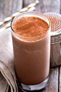 1 Cup Chocolate Milk Shake (with Skim Milk)