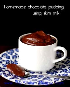 1 Cup Chocolate Pudding with Milk (Dry Milk)