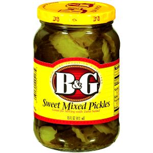1 Cup, Chopped (160.0 G) Sweet Pickles