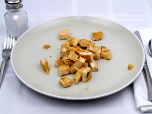 1 Cup Chopped Or Diced Chicken Giblets (Roasting, Simmered, Cooked)