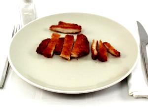 1 Cup Chopped Or Diced Chicken Meat (Broilers or Fryers, Fried, Cooked)