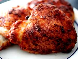 1 Cup Chopped Or Diced Chicken Thigh Meat (Broilers or Fryers, Roasted, Cooked)