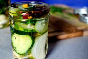 1 Cup Chopped Or Diced Sweet Cucumber Pickle (Low Sodium)