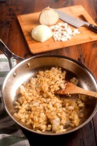 1 Cup Chopped Yellow Onions (Sauteed)