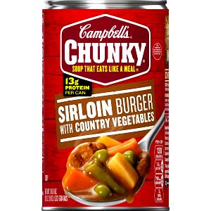 1 cup Chunky Sirloin Burger Soup
