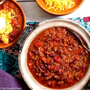 1 Cup Classic Chili With Beans