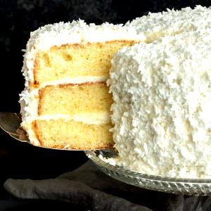 1 Cup Coconut Cake with Icing
