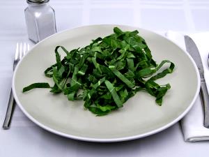 1 Cup Collards, Raw