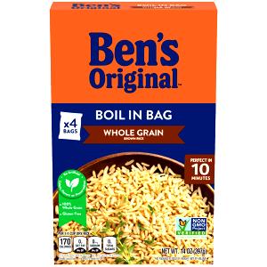 1 cup cooked (48 g) Boil-in-Bag Whole Grain Brown Rice
