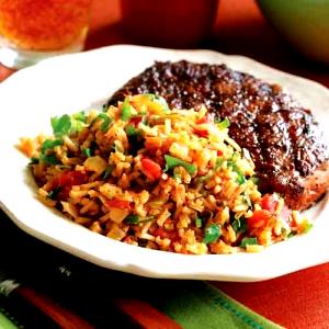 1 cup cooked (70 g) Savory Southwest Rice Pilaf
