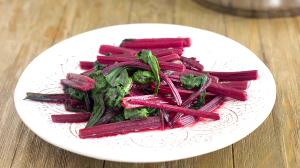 1 Cup Cooked Beet Greens (Fat Added in Cooking)