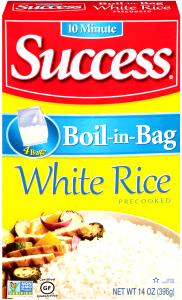 1 cup cooked Boil in Bag White Rice