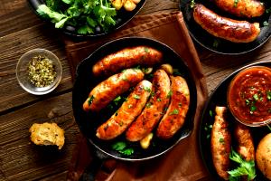 1 Cup Cooked Country Style Pork Sausage