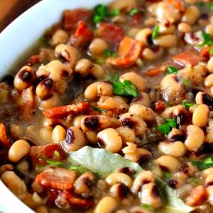 1 Cup Cooked Cowpeas, Field Peas or Blackeye Peas (from Frozen, Fat Not Added in Cooking)
