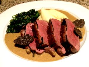 1 Cup Cooked, Diced Duck (Skin Eaten)