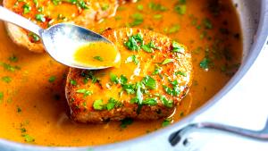 1 Cup Cooked, Diced Pork Steak or Cutlet