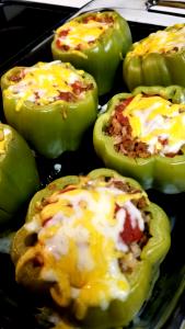 1 Cup Cooked Green Peppers (Fat Added in Cooking)