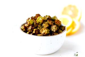 1 Cup Cooked Okra (from Fresh)