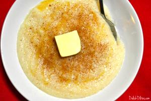 1 Cup Cooked Puerto Rican Style Cream Of Wheat (made with Milk and Sugar Cooked)