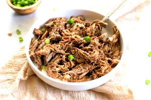 1 Cup Cooked, Shredded Beef (Lean Only Eaten)