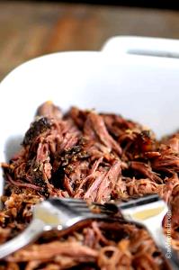 1 Cup Cooked, Shredded Beef
