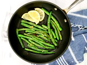 1 Cup Cooked String Beans (from Fresh, Fat Added in Cooking)