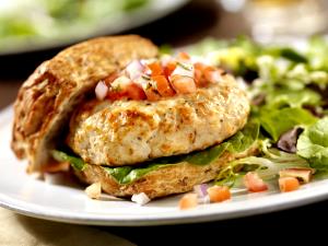 1 Cup Cooked Turkey Burger