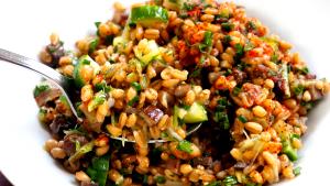 1 cup cooked Velleron French-Style Herb Whole Grain Blend