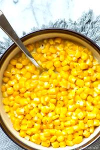 1 Cup Cooked White Corn (from Canned, Fat Added in Cooking)
