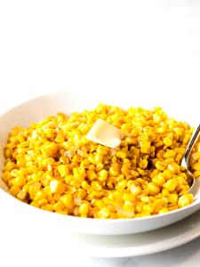 1 Cup Cooked White Corn (from Frozen)