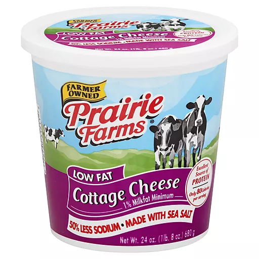 1 Cup Cottage Cheese (Low Fat, 1% Milkfat, Lactose Reduced)