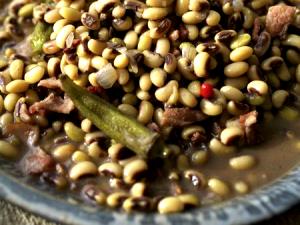 1 Cup Cowpeas, Field Peas or Blackeye Peas (from Fresh, Fat Added in Cooking)