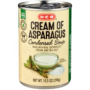 1 Cup Cream Of Asparagus Soup, Condensed, Prepared W/Milk