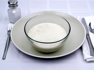 1 Cup Cream Of Chicken Soup (with Equal Volume Water, Canned)