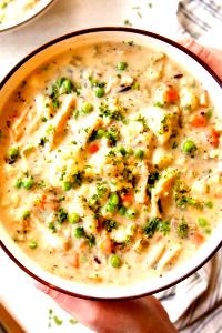 1 Cup Cream Of Chicken & Wild Rice - You Pick Two Soup