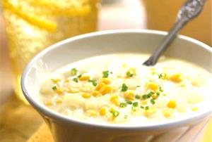 1 Cup Cream of Corn Soup (Prepared with Milk)