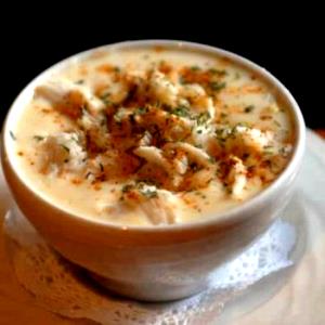 1 Cup Cream of Crab Soup (with Milk)