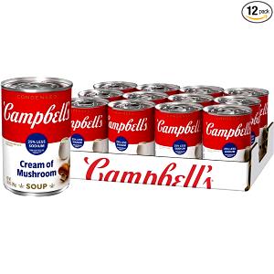 1 Cup Cream Of Mushroom Soup (Reduced Sodium, Condensed, Canned)