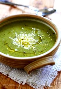 1 Cup Cream Of Zucchini Soup (Prepared with Milk)