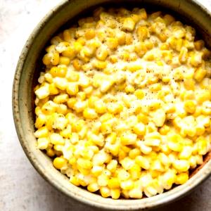 1 Cup Cream Style Yellow Corn (from Canned, Fat Added in Cooking)